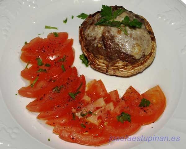 champinones_carne_b Champi&ntilde;ones rellenos de carne - Las Otras Recetas